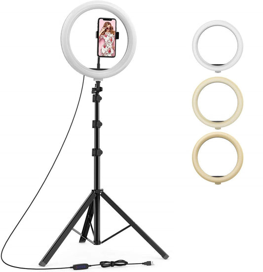 10 inch LED Selfie Ring Light With Stand & Remote