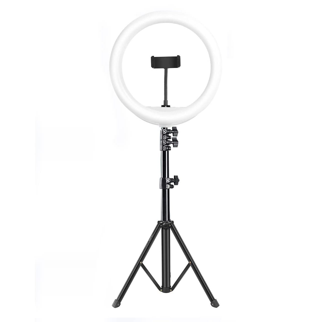 (DRL-14C) Professional (31cm) Dual Temperature LED Ring Light with Tripod Stand for YouTube, Photo-Shoot, Video Shoot, Live Stream, Makeup, Vlogging & More